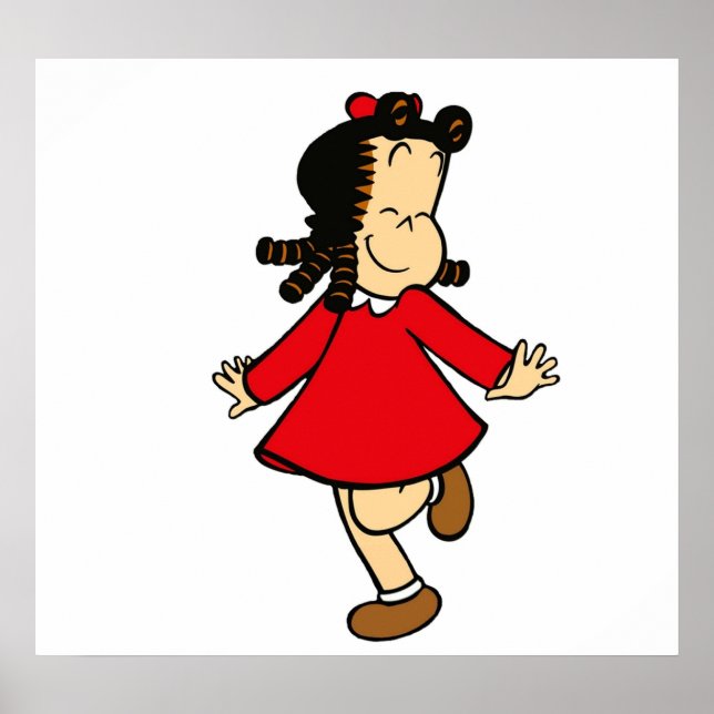Affiche Little Lulu Happy (Devant)