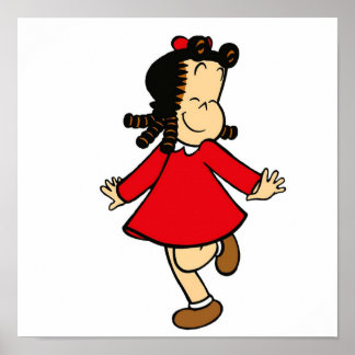 Affiche Little Lulu Happy