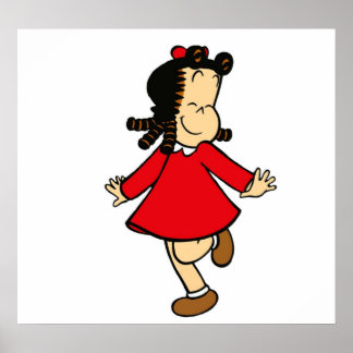 Affiche Little Lulu Happy