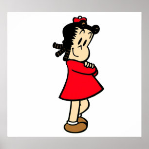 Affiche Little Lulu Poing