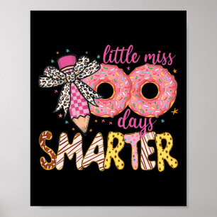 Affiche Little Miss 100 Jours Smarter 100ème Jour De L'Éco