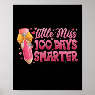 Affiche Little Miss 100 Jours Smarter Pencil 100ème Jour S