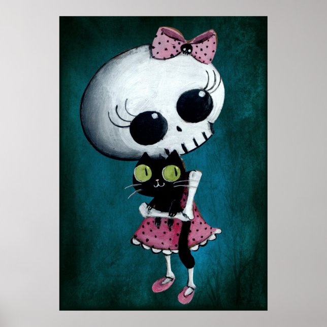 Affiche Little Miss Death - Halloween Beauté (Devant)