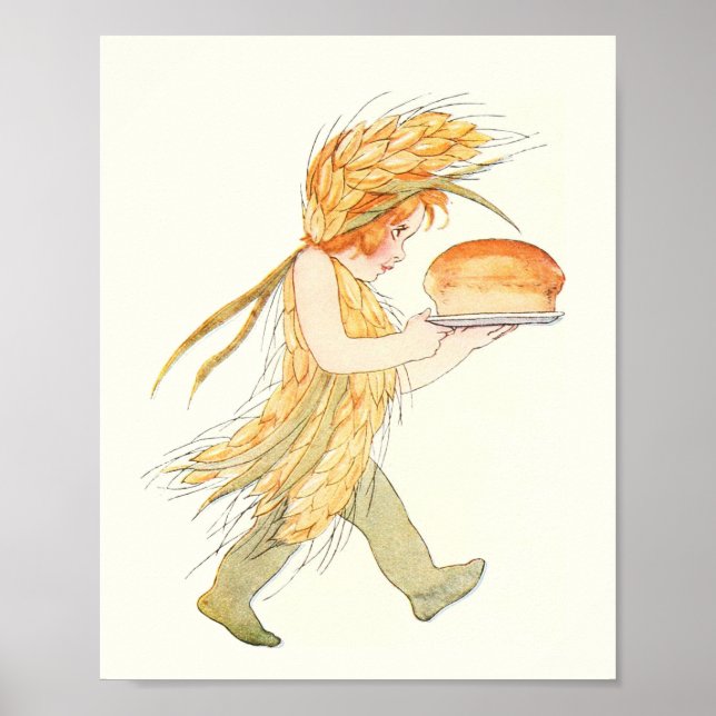 Affiche Little Mother Earth - Mme Blé (Devant)