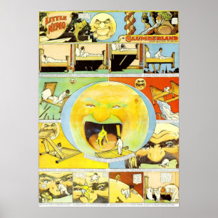 Affiche Little Nemo et la lune