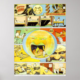 Affiche Little Nemo et la lune