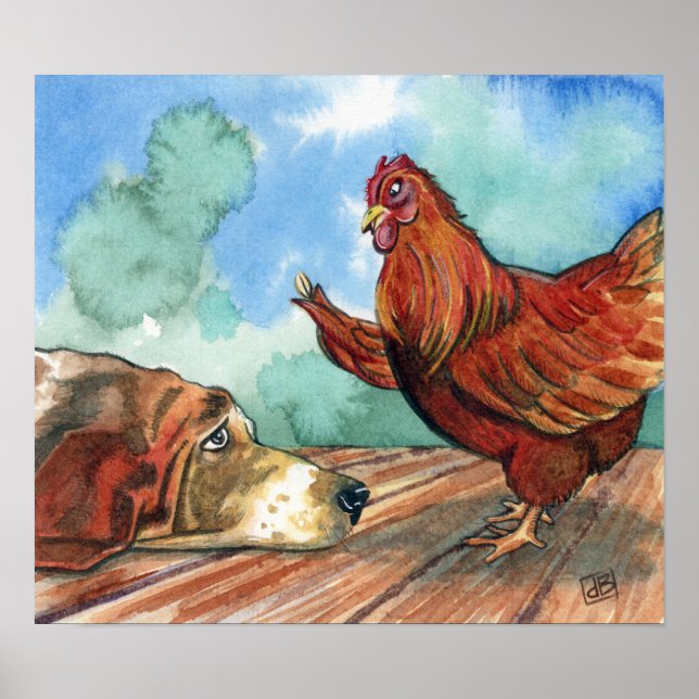Affiche Little Red Hen (Devant)