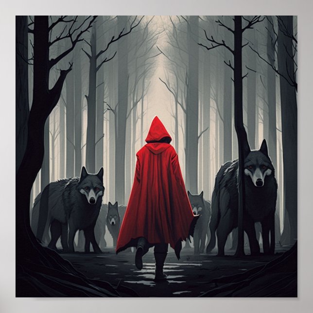 Affiche little Red Riding Hood (Devant)