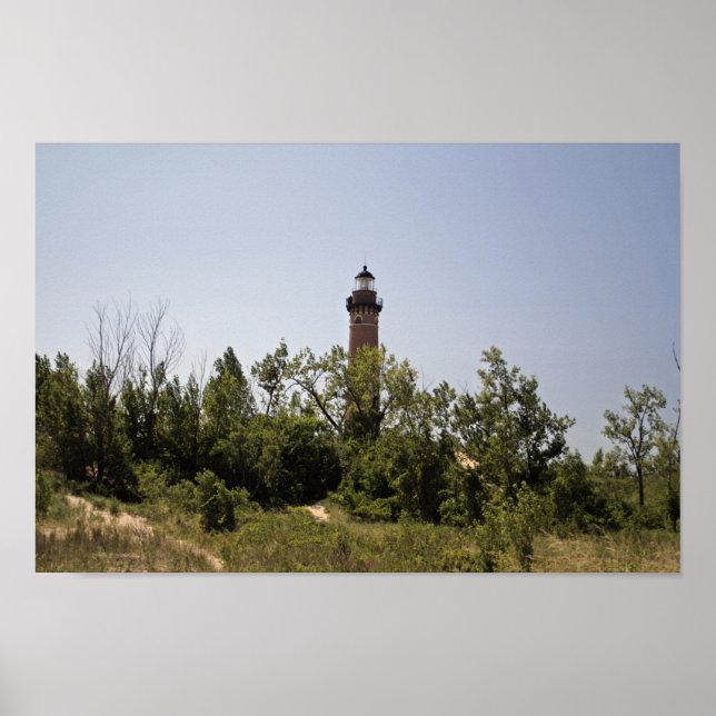 Affiche Little Sable Point Lighthouse, Michigan (Devant)