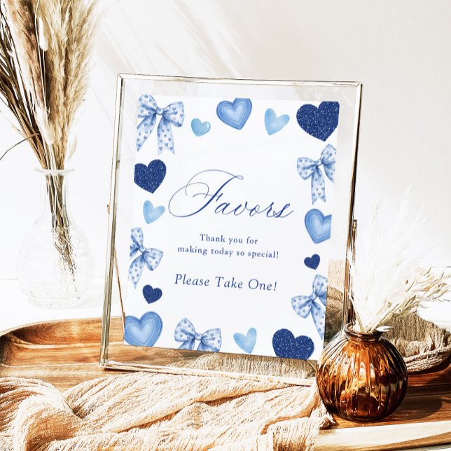 Affiche Little Sweetheart Favors Sign Valentines Day Baby  (Créateur téléchargé)