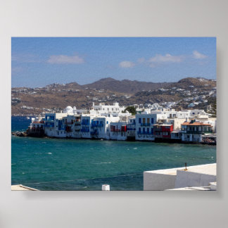 Affiche Little Venice in Mykonos