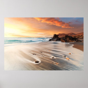 Affiche Littoral   Îles Canaries, Espagne