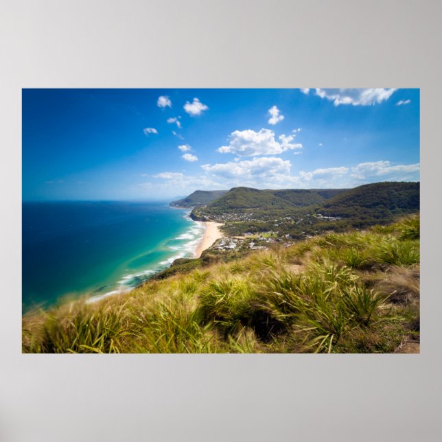Affiche Littoral | Nouvelle-Galles du Sud, Australie (Devant)