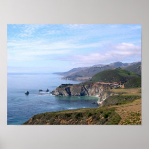 Affiche - littoral près de grand Sur