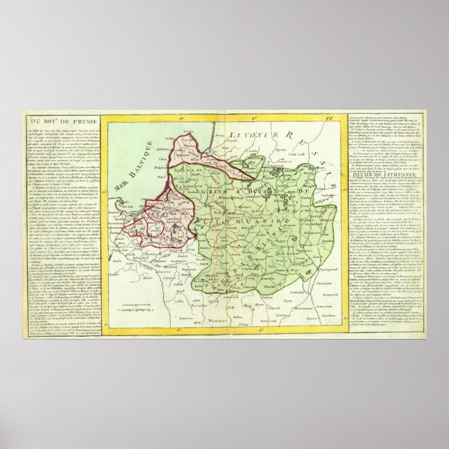 Affiche Lituanie, Bélarus (Devant)