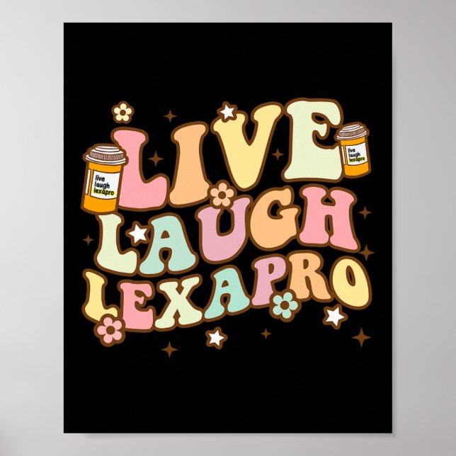 Affiche Live Lauder Lexapro Super Sensibilisation à la san (Devant)