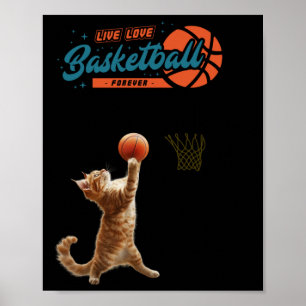 Affiche Live Love Basketball Forever