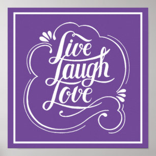 Affiche LIve rire amour