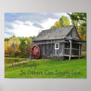 Affiche Live Simply Old Mill