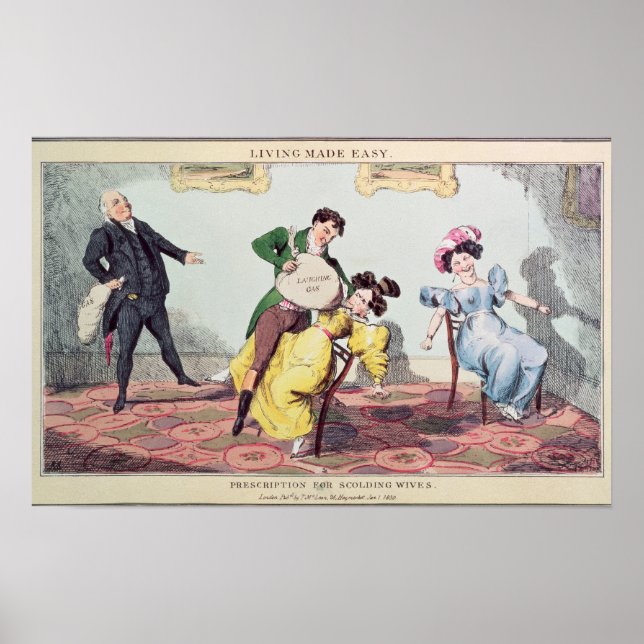 Affiche Living Made Easy : Prescription pour réprimander (Devant)