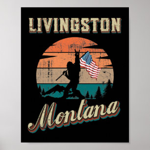 Affiche Livingston Montana