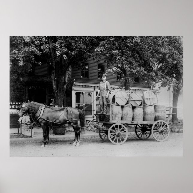 Affiche Livraison (Devant)