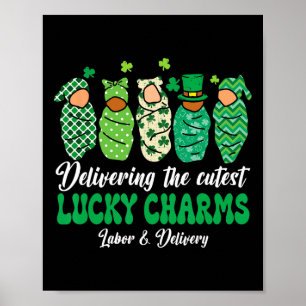Affiche Livraison des Lucky Charms les plus mignons pour l