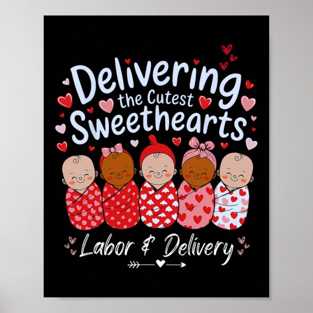 Affiche Livraison des plus mignons amoureux Travail de la  (Devant)