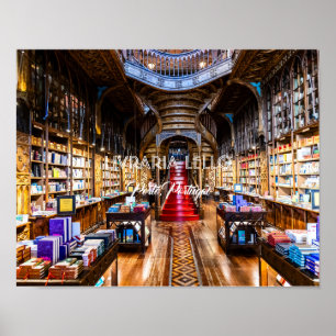 AFFICHE LIVRARIA LELLO