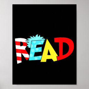 Affiche Livre amusant de lecture pour hommes femmes enfant