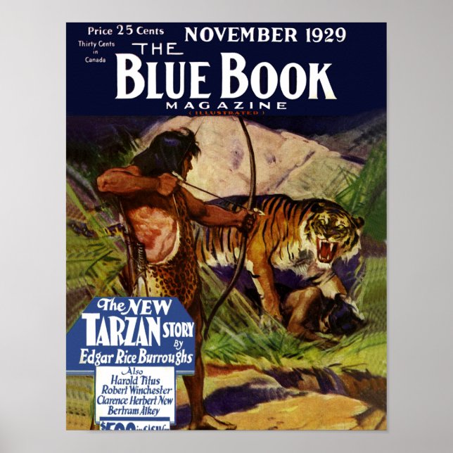 Affiche Livre bleu novembre 1929 (Devant)