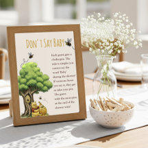 Livre classique Ours "Don't Say Baby" Baby