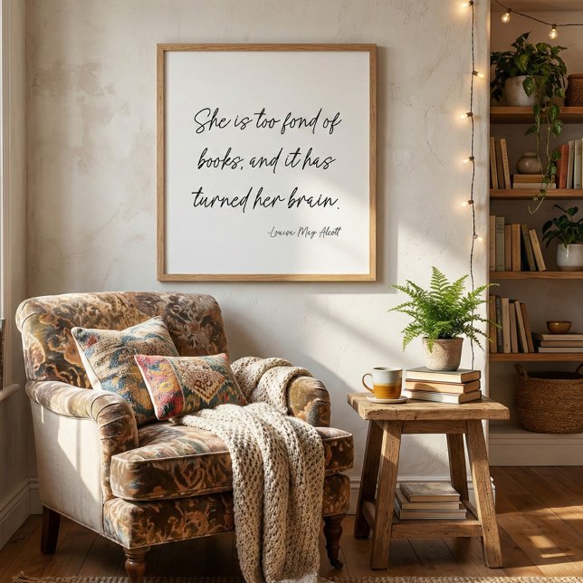 Affiche Livre de lettrage script Amoureux des citations li (Créateur téléchargé)