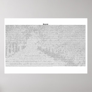 Affiche Livre des proverbes (texte complet du KJV)