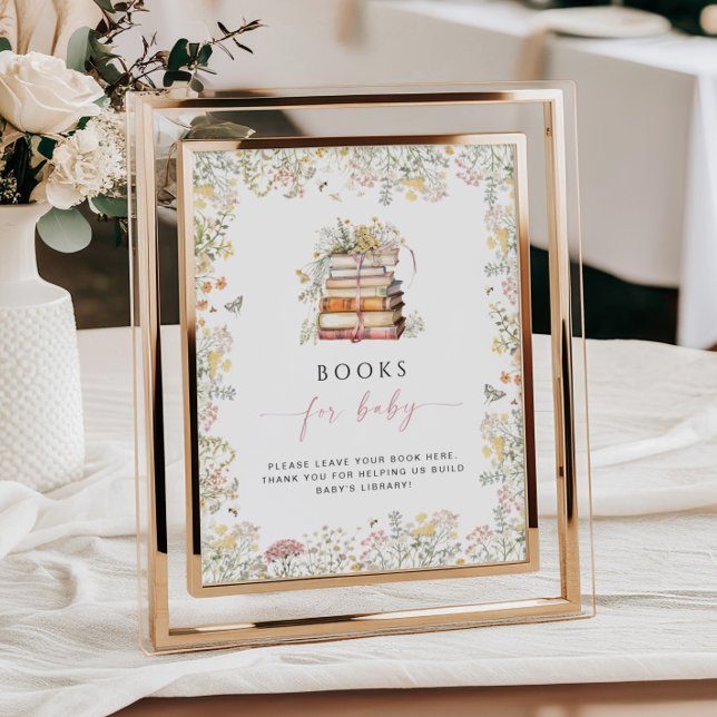 Affiche Livre d'histoires pour bébé - chapitre Fleur sauva (Créateur téléchargé)