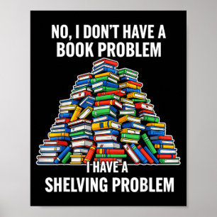 Affiche Livre drôle humour nerd citation de lecture pour l