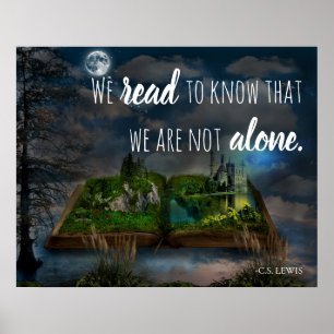 Affiche Livre personnalisé Lover C.S. Lewis