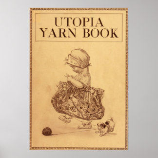 Affiche Livre Utopia Yarn