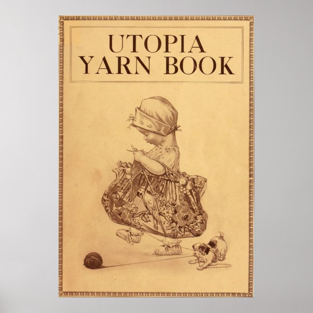 Affiche Livre Utopia Yarn (Devant)