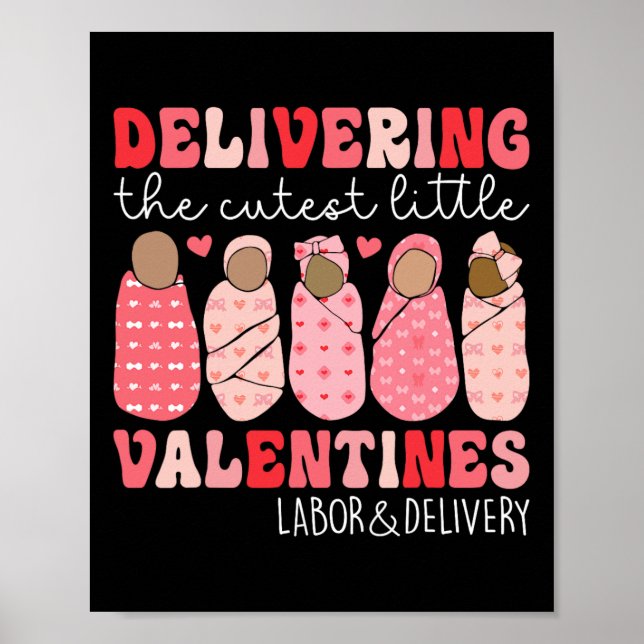 Affiche Livrer Les Petites Valentines Les Plus Cuttes Labo (Devant)