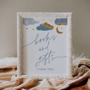 Affiche Livres Cadeaux Twinkle Little Star Baby shower Gar