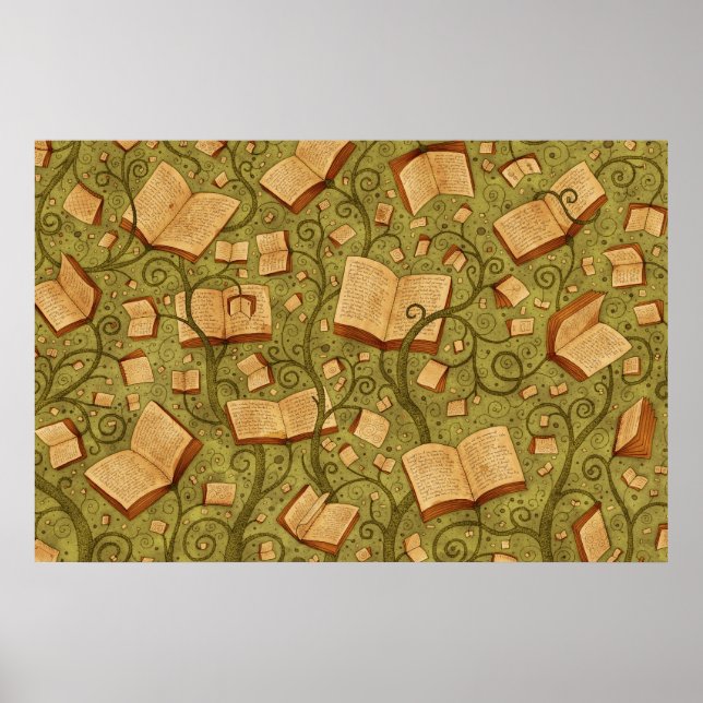 Affiche Livres (couleur 3) (Devant)