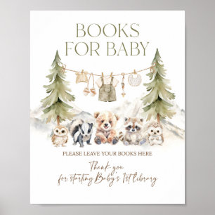 Affiche Livres demandés Aventure en forêt Garçon Baby Show