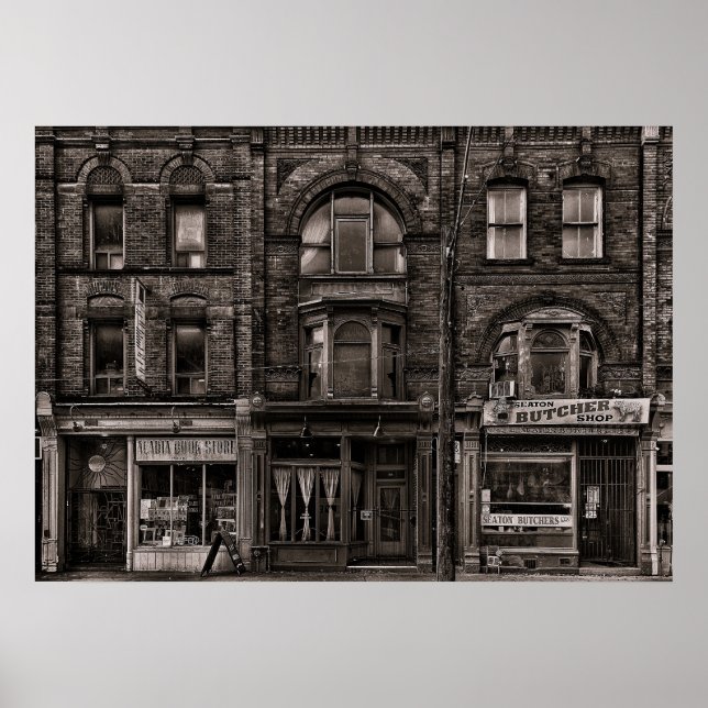 Affiche Livres et Bistrots et Bouchers N° 2 (Devant)