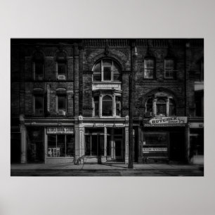 Affiche Livres et Bistrots et Bouchers N° 9