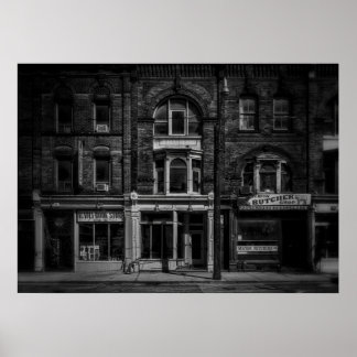 Affiche Livres et Bistrots et Bouchers N° 9