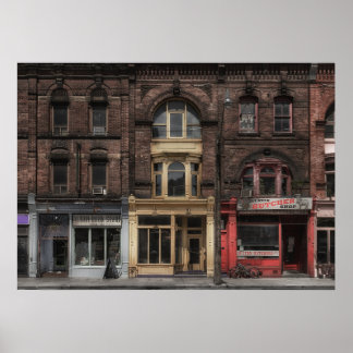 Affiche Livres et bistrots et bouchers No 5 Version couleu