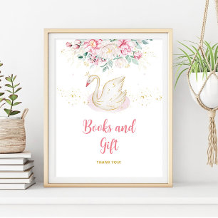 Affiche Livres et Cadeau de la Princesse Cygne