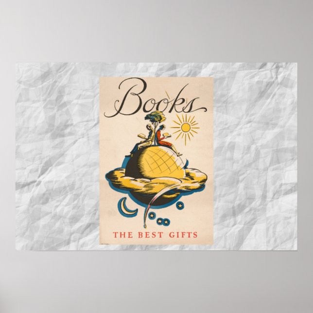 Affiche LIVRES - les meilleurs cadeaux (Devant)