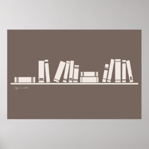 Affiche livres pour l'affiche de type sage ou d'amant de